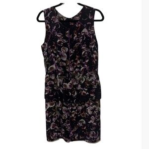 Charlie Jade Black and Purple Floral Dress